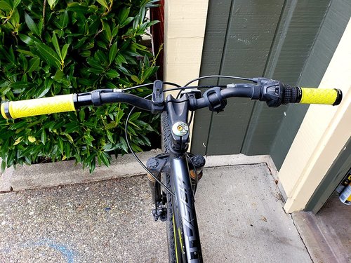 Corki Mountain Bike Grips,Double Lock on Locking Bicycle Handlebar Grips for MTB,Downhill