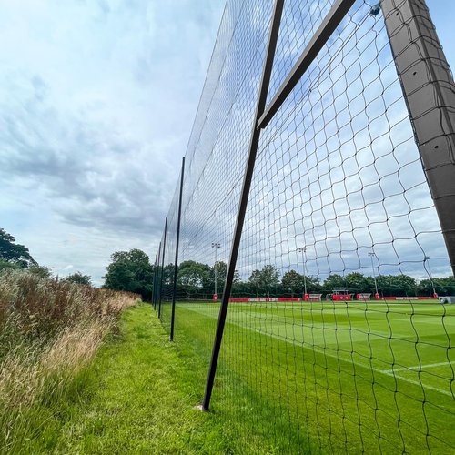 Removable Alu80 Ball Stop System Posts [3 Sizes] | Aluminium Post for Ball Stop Netting | Single Post Only | Fence Post for Multi-Sport Ball Stop System (20ft (6m))
