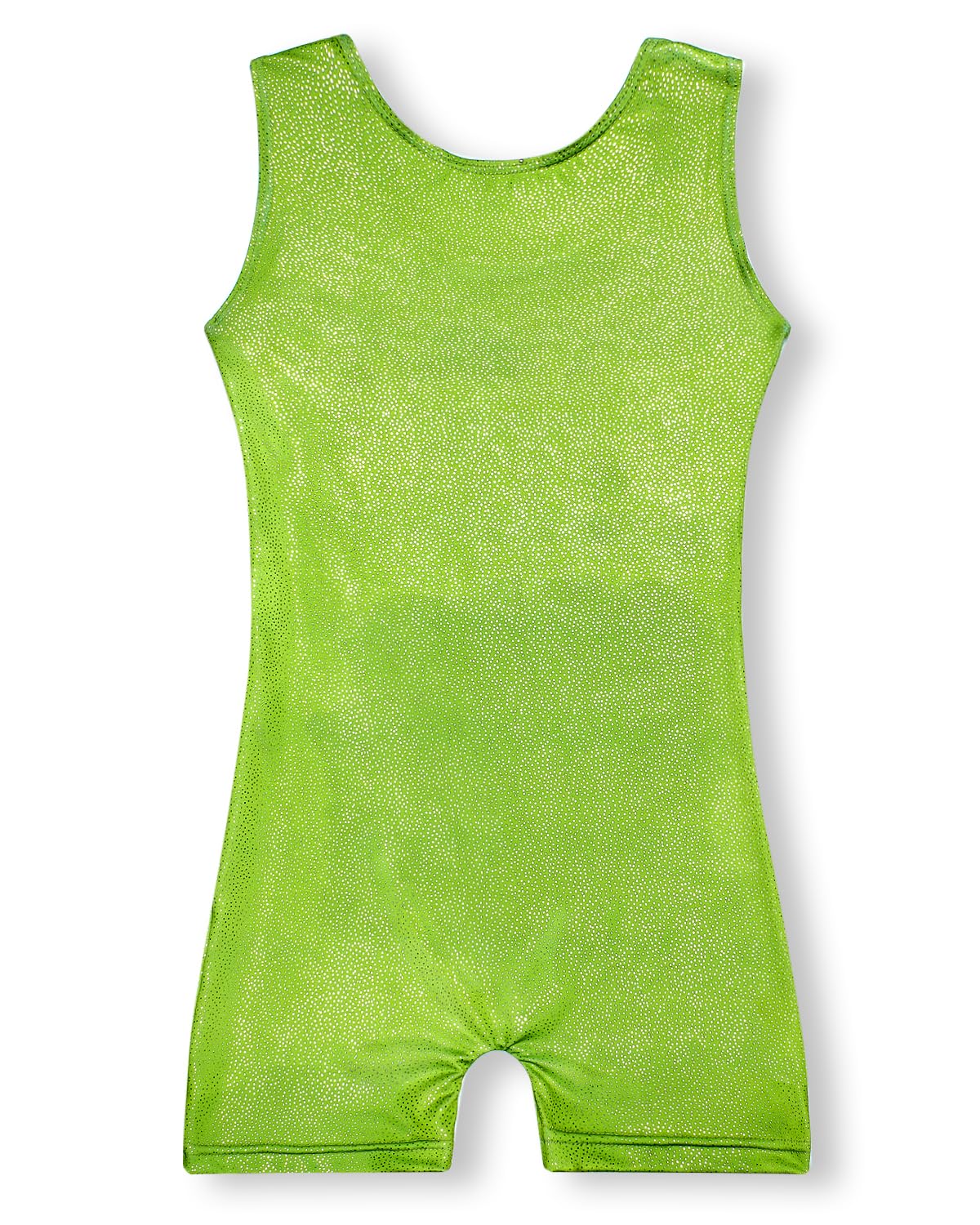 YDMZX Yellow Leotards for Girls Size 5-6 5T 6T Toddler Kids Gymnastics Tumbling Outfit Clothes Unitards Biketards with Shorts