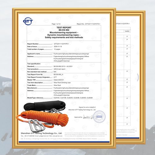 WiseRoot 8mm Climbing Rope for Adults: Outdoor Climbing Rope Rock Climbing Rope Static Rope Heavy Duty Rope for Arborist Tree Climbing Camping Hiking Rescue, 10m(32ft) 20m(64ft) 30m(96ft) Orange/Black