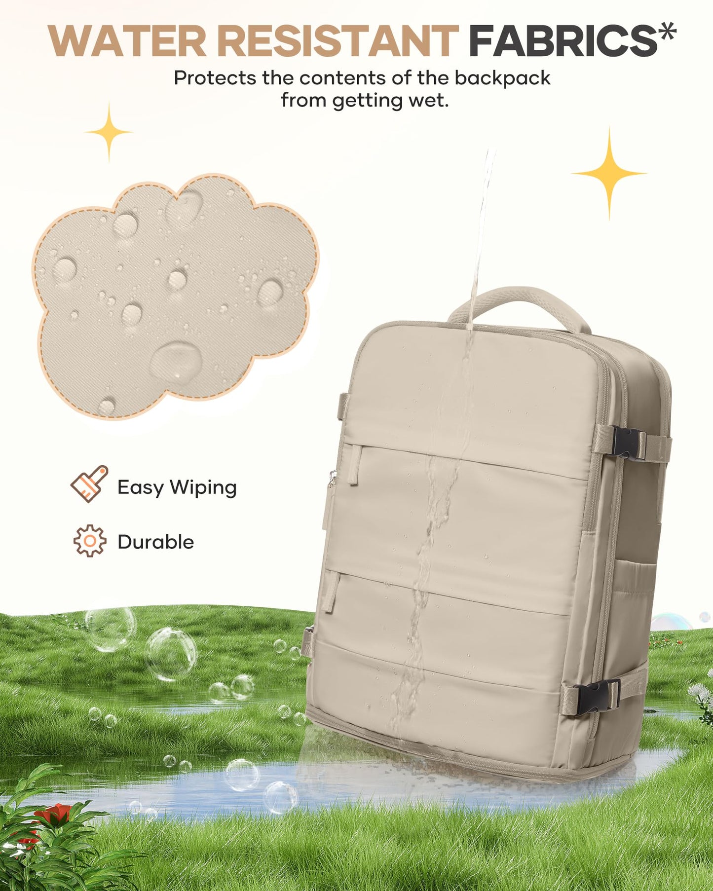 coofay Large Travel Backpack For Women Men Airline Approved Carry On Backpack Flight Approved Waterproof Sports Luggage Backpack Casual Daypack Hiking Backpack