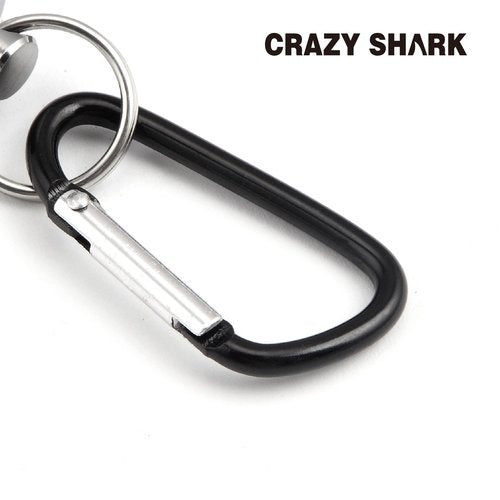 Magnetic Net Release Aluminum Shell for Fly Fishing (Gray)