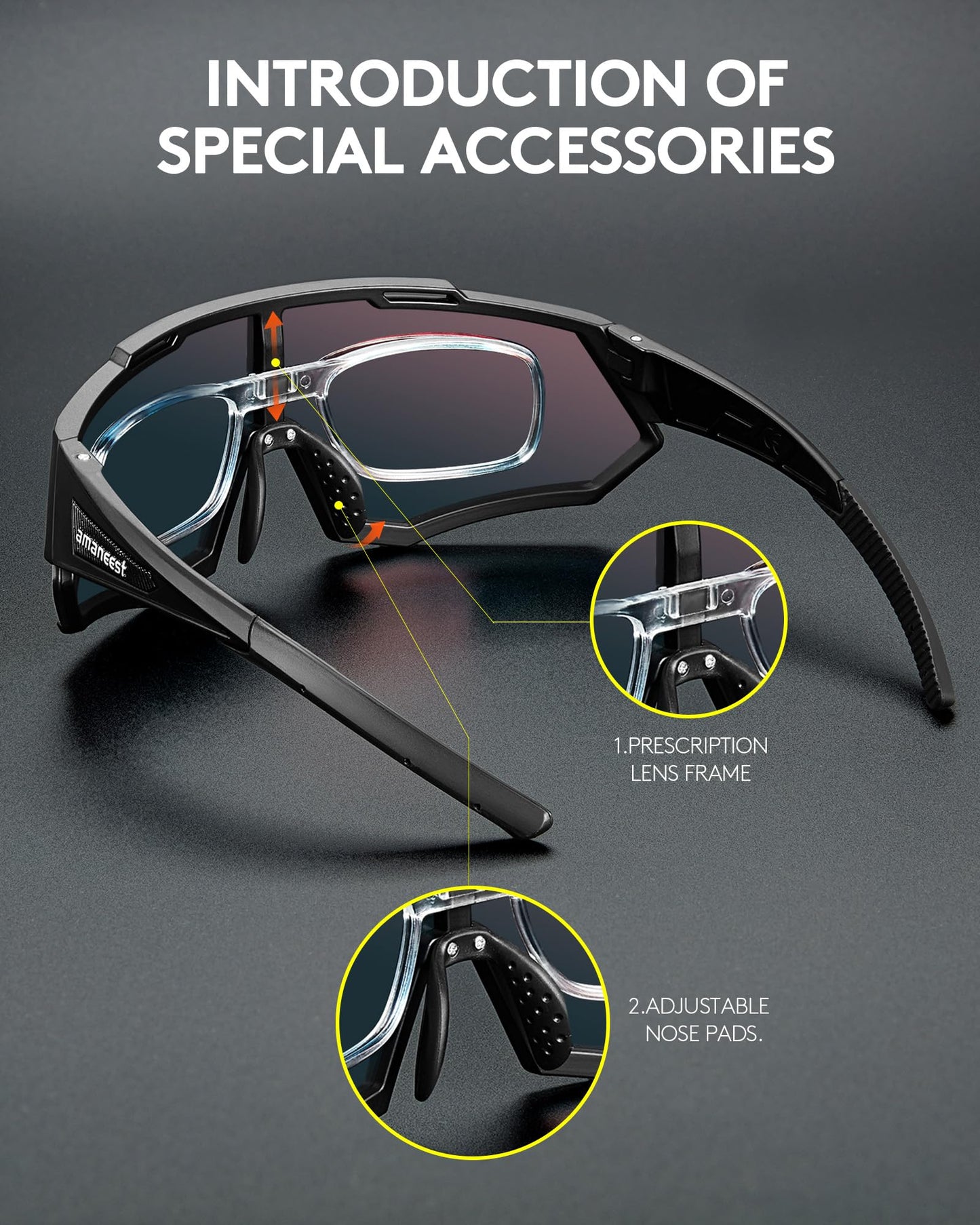 AMANEEST Safety Sunglasses for Men and Women