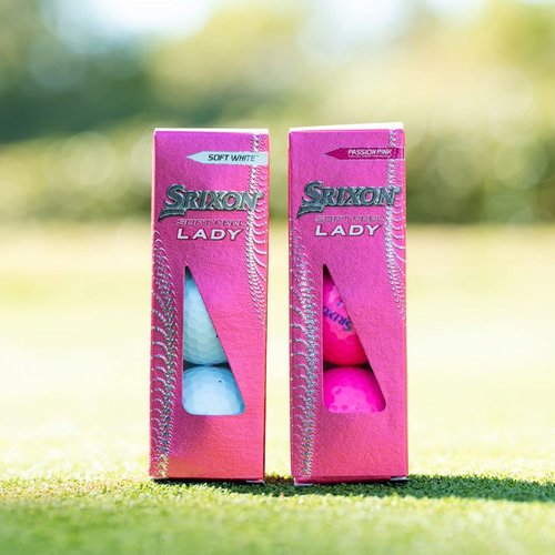 Srixon Soft Feel Lady Golf Balls - Passion Pink, Uniq Size