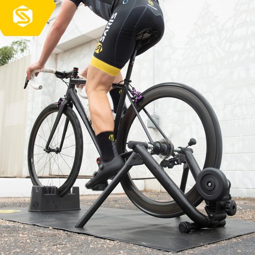Saris Magnetic Indoor Bike Trainer, Magnetic Resistance, Compatible with Zwift App