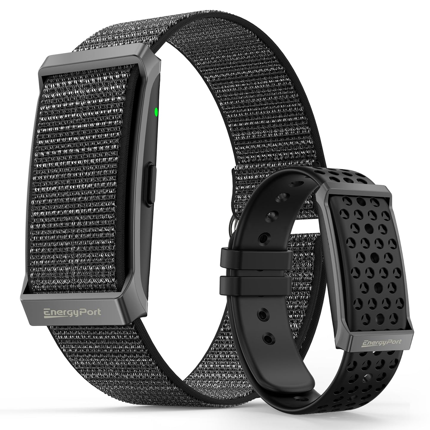 EnergyPort Fitness Tracker,Wearable Health Smart Bracelet Band with Blood Oxygen 170+ Sport Mode 60-Day Battery,Lifetime Membership,Activity Tracking Heart Rate Sleep Monitor for Android iOS,2 Bands
