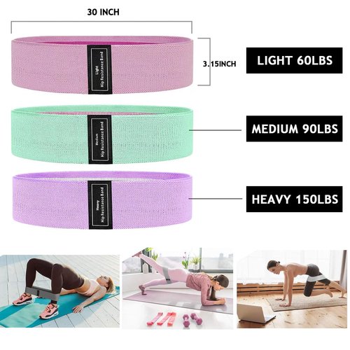 Nuplot Pilates Essentials Kit for Women - Better Yoga Pilates Kit for Home Workouts with Pilates Ring and Ball Set, Booty Bands, Figure 8 Resistance Band, Yoga Band for Stretching (Pink)