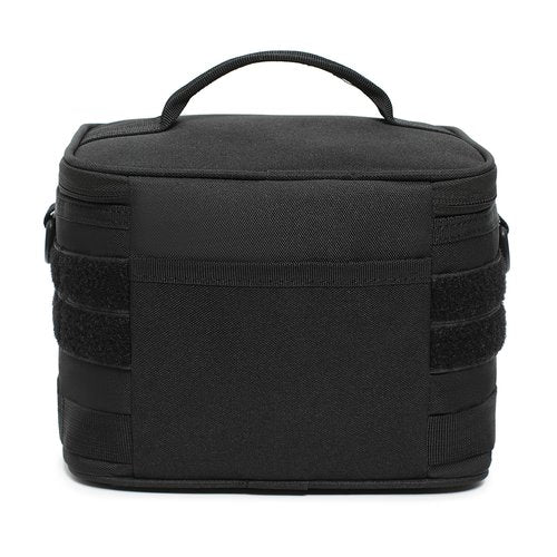 Small Tactical Camping Storage Bag with US Flag Patch - Ammo Bag with Detachable Inner Mag Slots Panel, Tactical Molle Admin Pouch,Utility Laser Cut EDC Tool Pouch Bags (Small Bag)