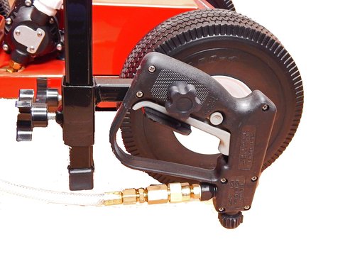 Newstripe EcoLiner Plus Battery Powered Field Striper (Part# 10004484) | Heavy Duty Diaphragm Pump, Detachable Spray Gun, 1-Gallon Cleaning Tank, 12V Deep Cycle Battery | 2-Year Warranty | Made in USA