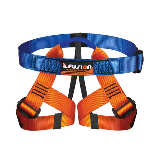 Fusion Climb Centaur Kids' Climbing Harness, Adjustable harness for Children for Professional Mountaineering, rock climbing, Rappelling safety harness, work safety Belt, Fire Resucing, Caving climbing