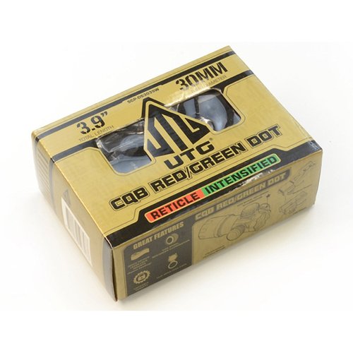 UTG 3.9" ITA Red/Green CQB Dot Sight with Integral QD Mount