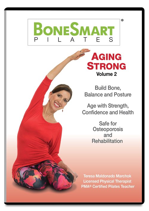 BoneSmart Pilates Aging Strong DVD Vol 2 with Enhanced Props Bundle - Newly Released! - Exercise to Build Bone, Avoid Injury, Age Strong