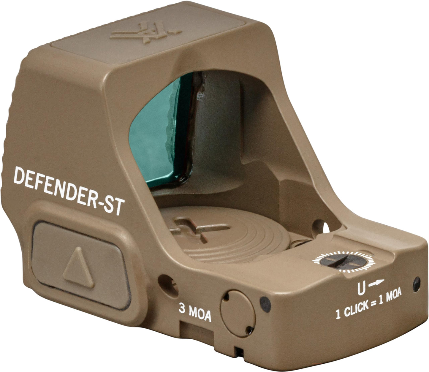 Vortex Defender-ST Micro Red Dot Sights (3 MOA - Red Dot, Tan)