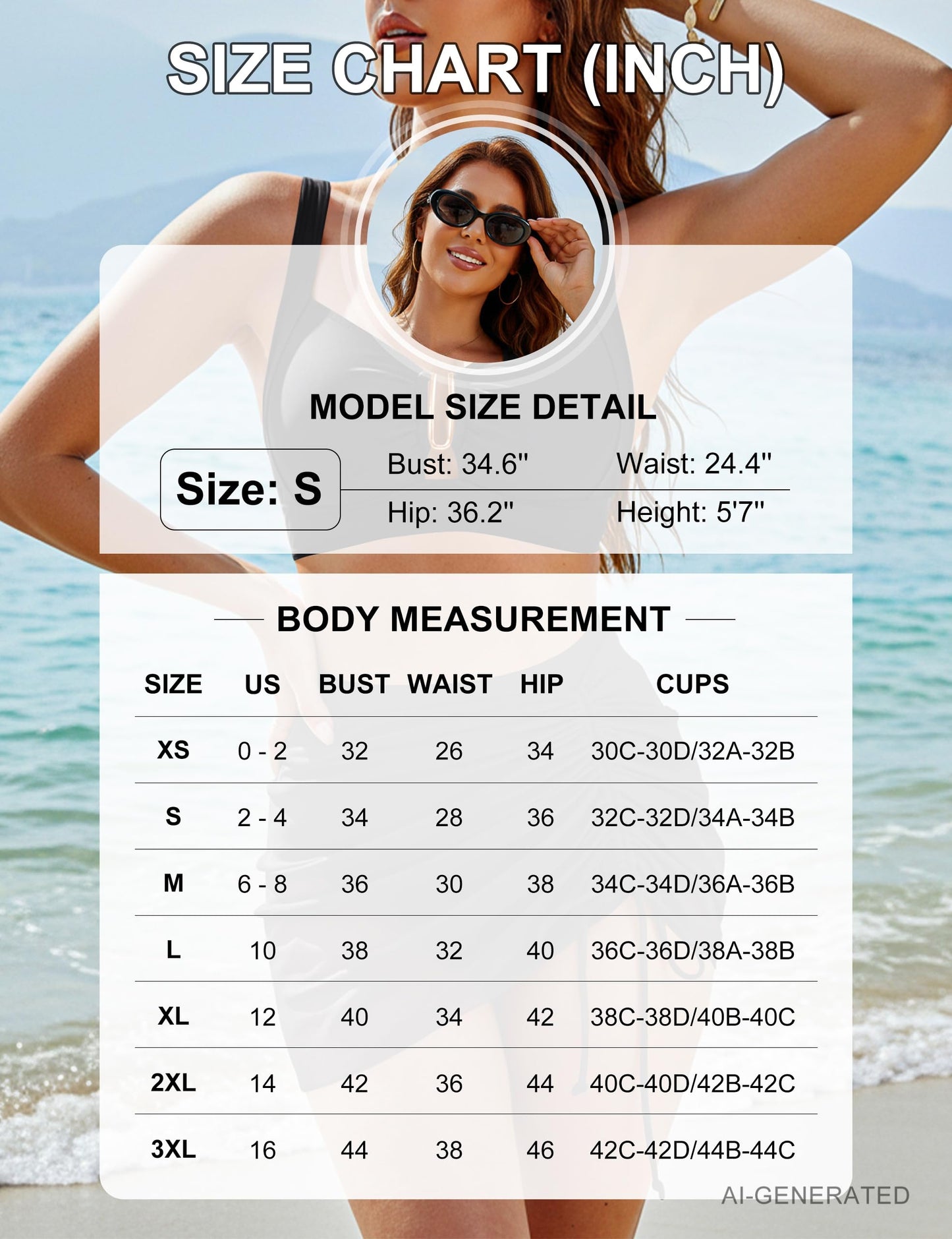 Blooming Jelly Women Mesh High Waisted Bikini Sets Tummy Control Swim Skirt