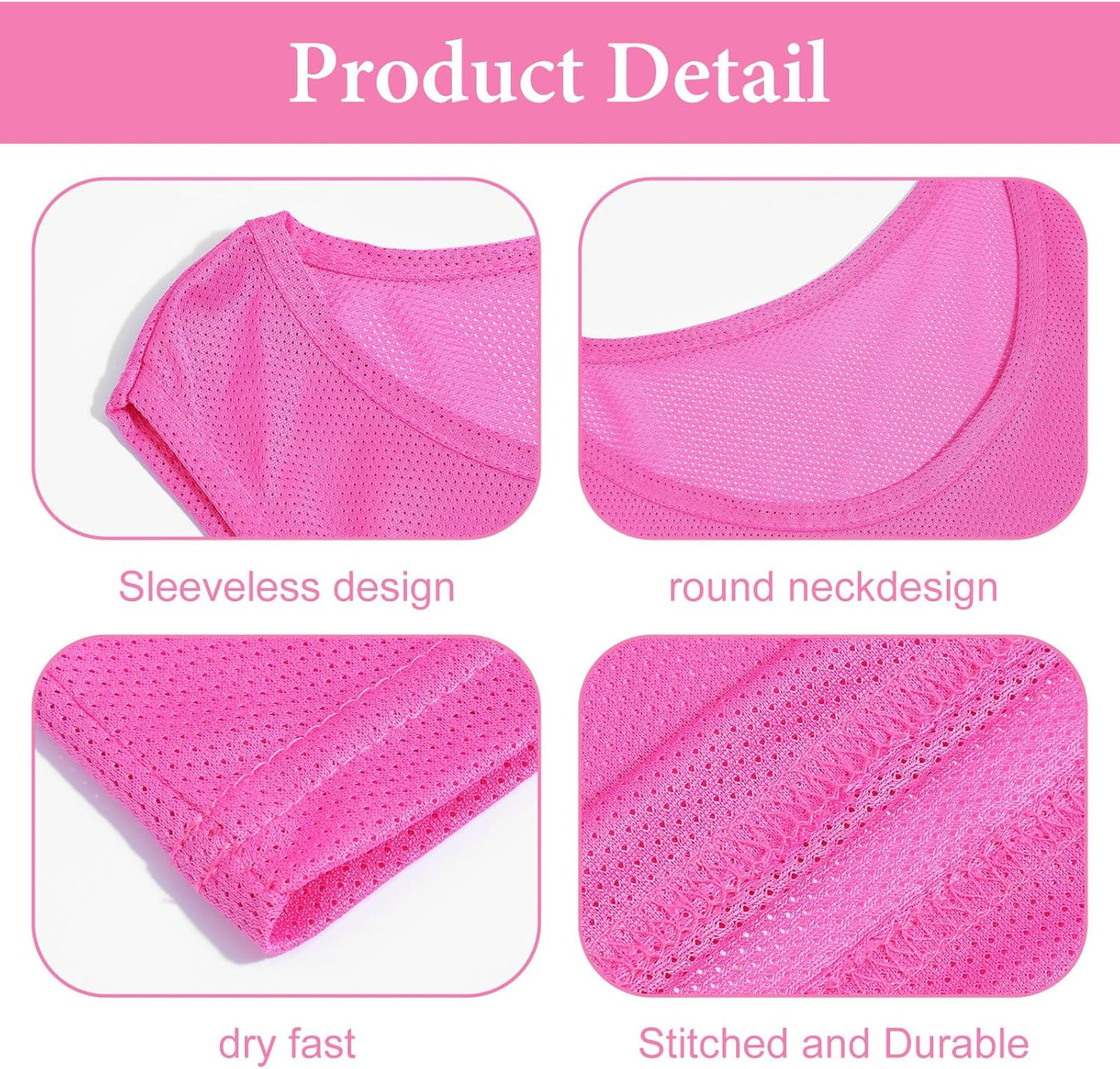 12Pcs Youth Pinnies Scrimmage Vests, Sports Pennies for Youth Adults Soccer Basketball Scrimmage Training Vests,Team Sport Practice Jersey Chartreuse Pink
