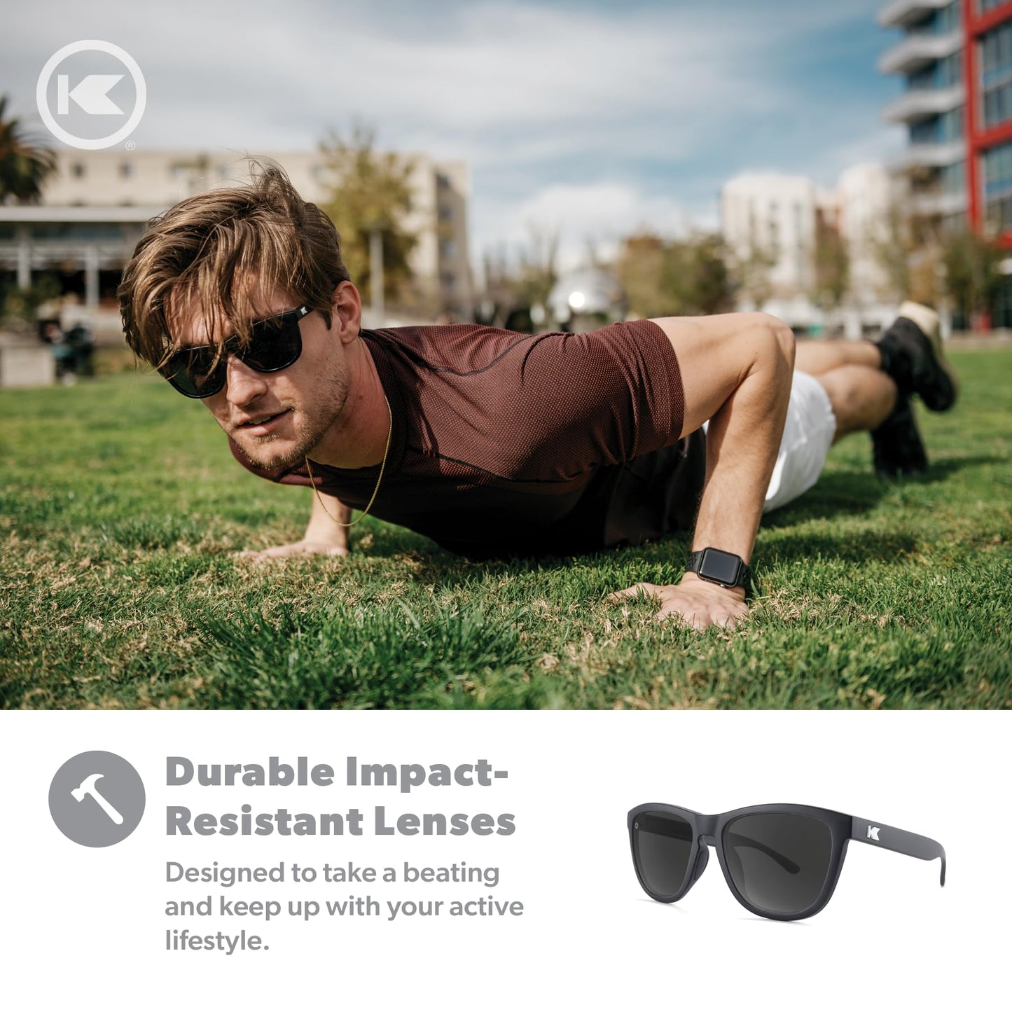 Knockaround Premiums Polarized Sunglasses for Men & Women - UV400 Protection