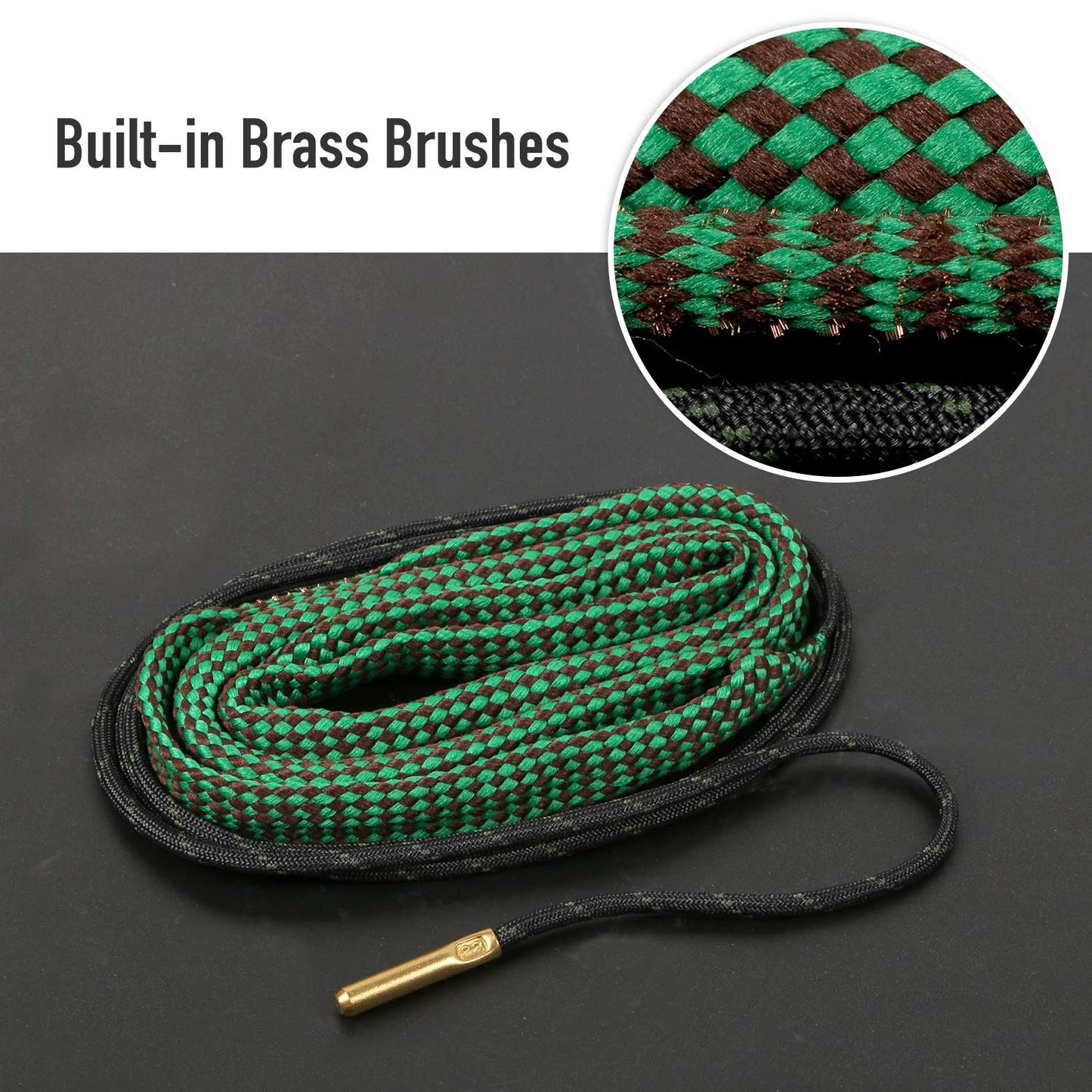 Gogoku Bore Rope Brush Gun Cleaner Cleaning
