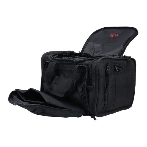OSAGE RIVER Tactical Range Bag for Handguns and Hunting, Travel Duffel, 18 x 13 x 10 inches, Standard Duty, Black