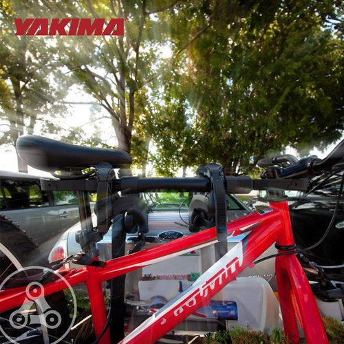 Yakima Bike Adapter for Sloped Top Tube Bikes, Mountain Bikes & Cruisers - Seat Post & Stem Bar for Bicycle Mounting on Mast Style Hitch Rack, TubeTop