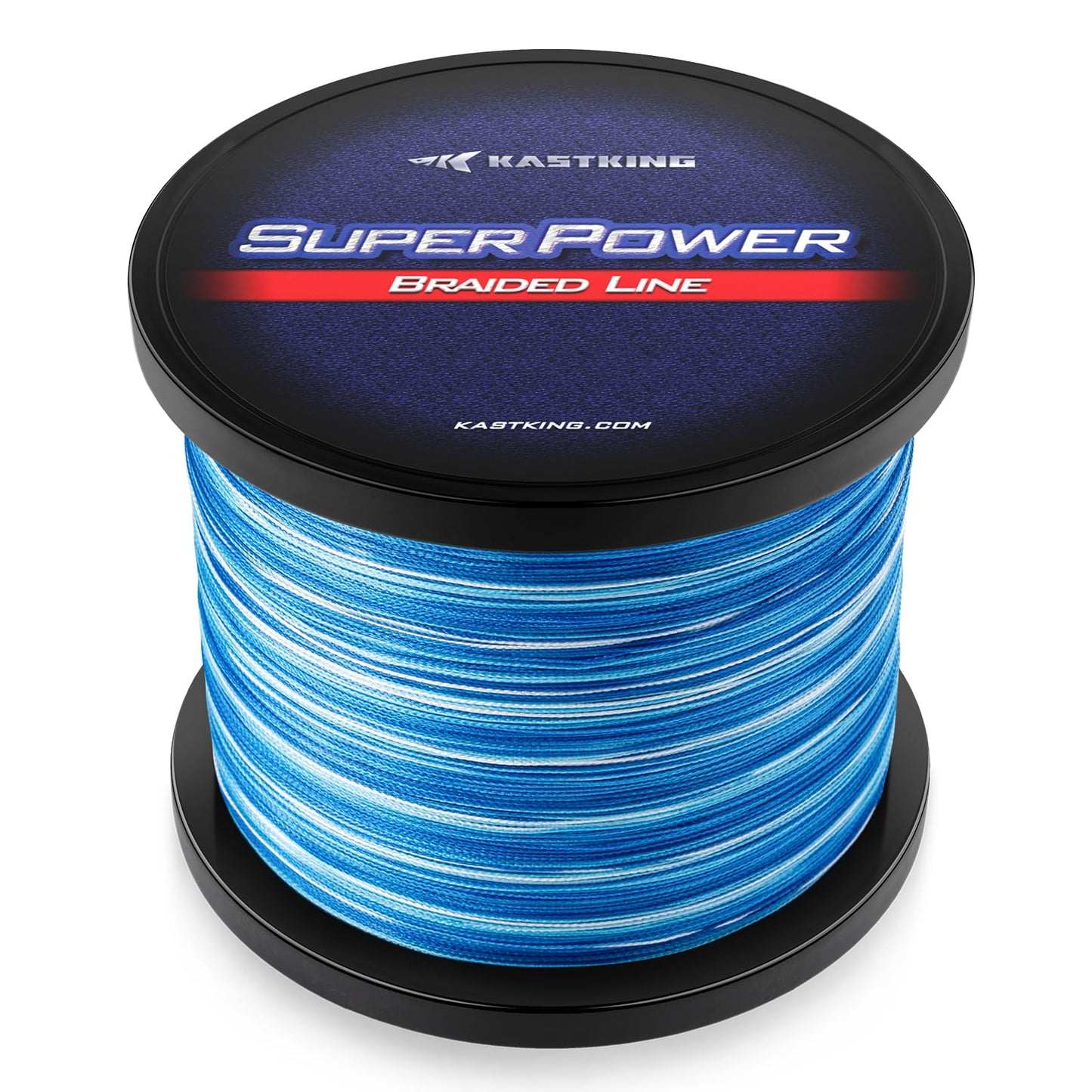KastKing Superpower Braided Fishing Line, Blue Camo, 30LB, 1097 Yds