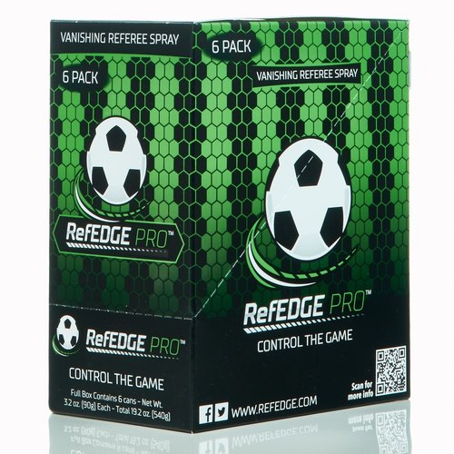 6-Pack - RefEDGE PRO Vanishing Referee Spray 3.2 oz