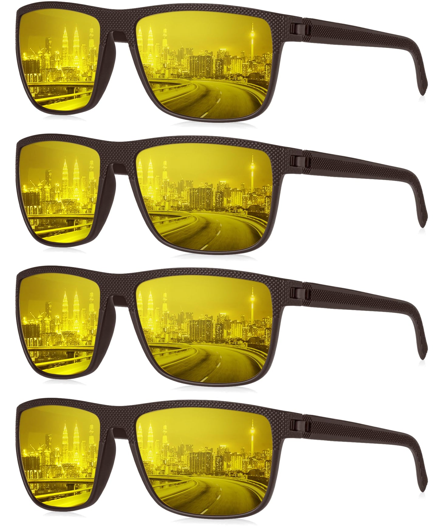 KALIYADI Mens Sun-Glasses Polarized Sunglasses-Men: Classic Sunglasses with Ultraviolet Protection for Driving Fishing Golf