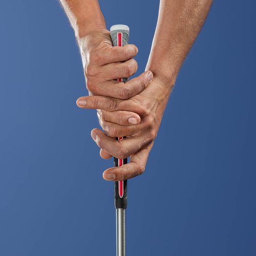 Golf Pride MCC ALIGN MAX Golf Club Grip - Maximum Raised Ridge Technology in All-Weather Hybrid Grip - Brushed Cotton Cord & Pebbled Texture - Standard, 1 Pack