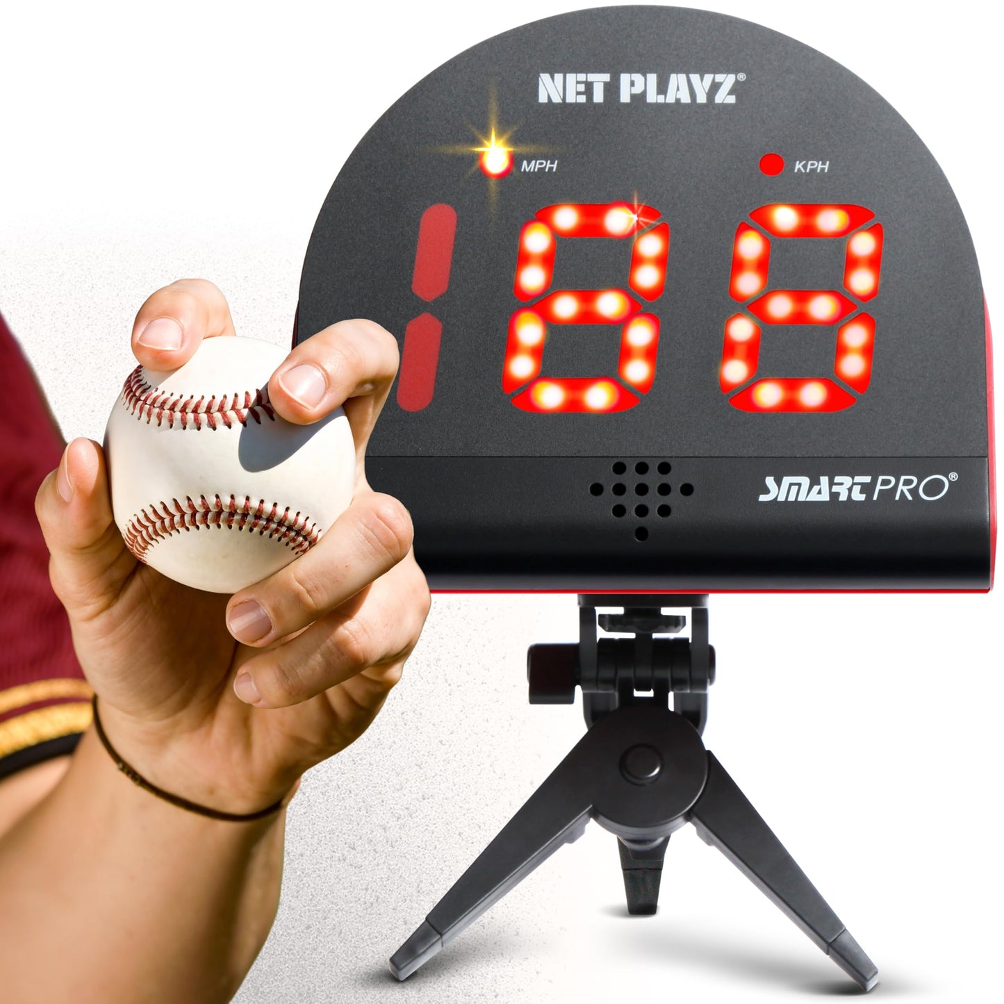 Baseball Training Gifts Speed Radar Equipment | Multi-Sports Hockey Tennis Soccer Hands-Free Radar Gun