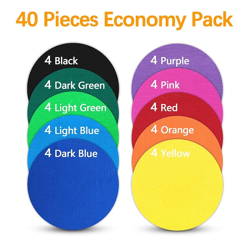 40-Pack Libre 3 Plus Sensor Covers – Waterproof, Hypoallergenic, Multicolor (Variation: for Libre 3)