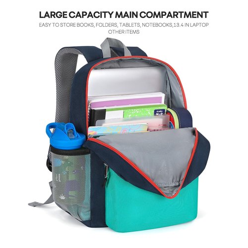 mibasies Kids Backpack for Boys 4-6: Boys Backpacks for Elementary Kindergarten