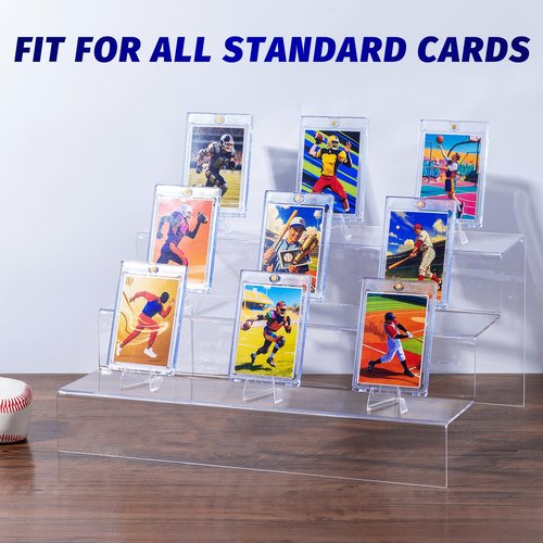 MGCLBR 35pt Magnetic Card Holder-25ct One Touch Card Holder Supe-Clear UV Protection Card Protectors for Standard Size Trading/Sports/PSA Cards (2.52"x3.52")