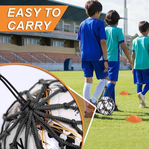 KIFFRIDE Soccer Goals for Backyard,4' X 3' Soccer Goal Net Set,Kids Soccer Goal for Backyard Training Equipment with Cones and Storage Soccer Net.