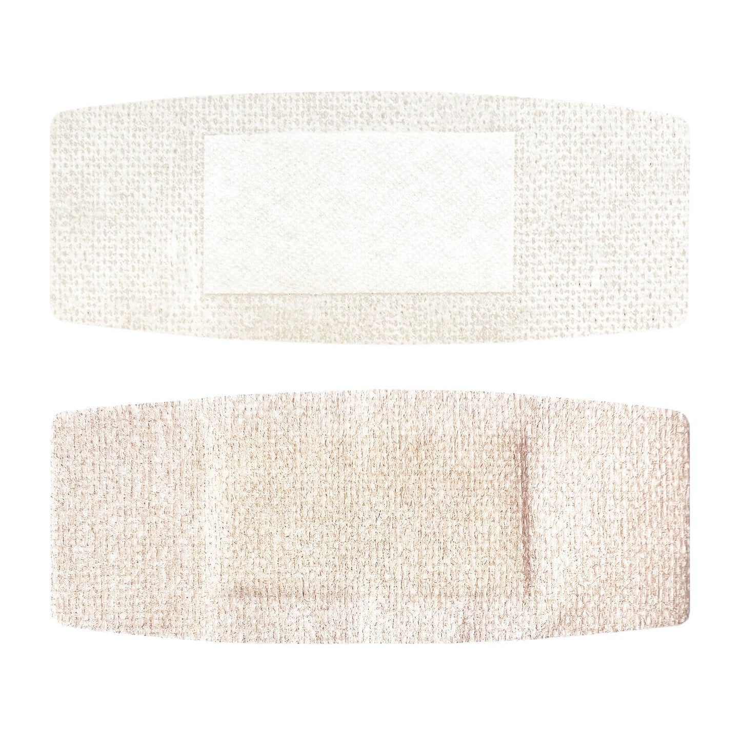 CareUs Silicone Adhesive Bandages Large Sizes for Sensitive Fragile Skin Flexible Fabric Latex Free Hypoallergenic Breathable XL Bandages for Adhesive Allergy Wounds, 32-Count Pack (8ct x 4)