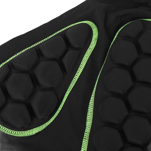 Oreilet Snowboarding Pants, Hip Protective Padded Shorts Shock Absorption Hip Protector Pants Thickened Ski Butt Pad for Elderly Women, Crash Padded Snowboard Shorts Skateboarding (M)