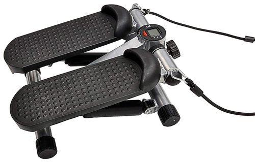 Fitvids Steppers for Exercise with Handlebar, Stair Steeper with Resistance Bands, Portable Stepper Capable of Full-Body Exercise, Low Noise and Smooth, Bear 300 lbs