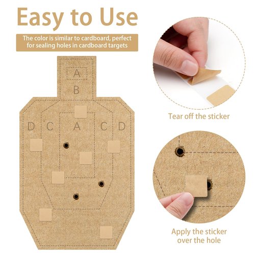 4000 Pieces 0.87 Inch Target Pasters Tape, Portable Roll Design, Self-Adhesive Shooting Stickers for Marking Shots on Glass, Paper, Target Repair