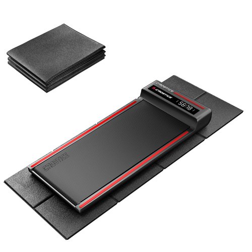 Mat Compatible with Walking Pad (Mat Only),Under Desk Treadmill Mat, Protector for Small Mini Treadmill, for Hardwood Floors, Waterproof & Anti-Slip, 6mm Thick