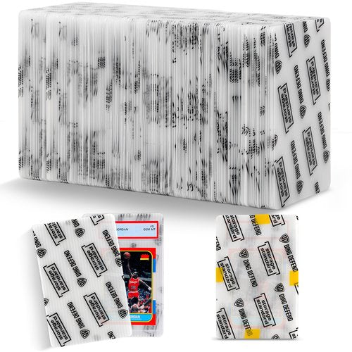 Card Protectors Trading Cards Shipping Supplies, 110-Pack 4'' x 6'' Graded Card Sleeves for Mailing Inserts, Plastic Semi Rigid Card Holder Better Than Corrugated Cardboard Sheets