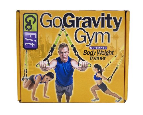 GoFit GoGravity Gym Ultimate Body Weight Trainer, Black (GF-GSN)