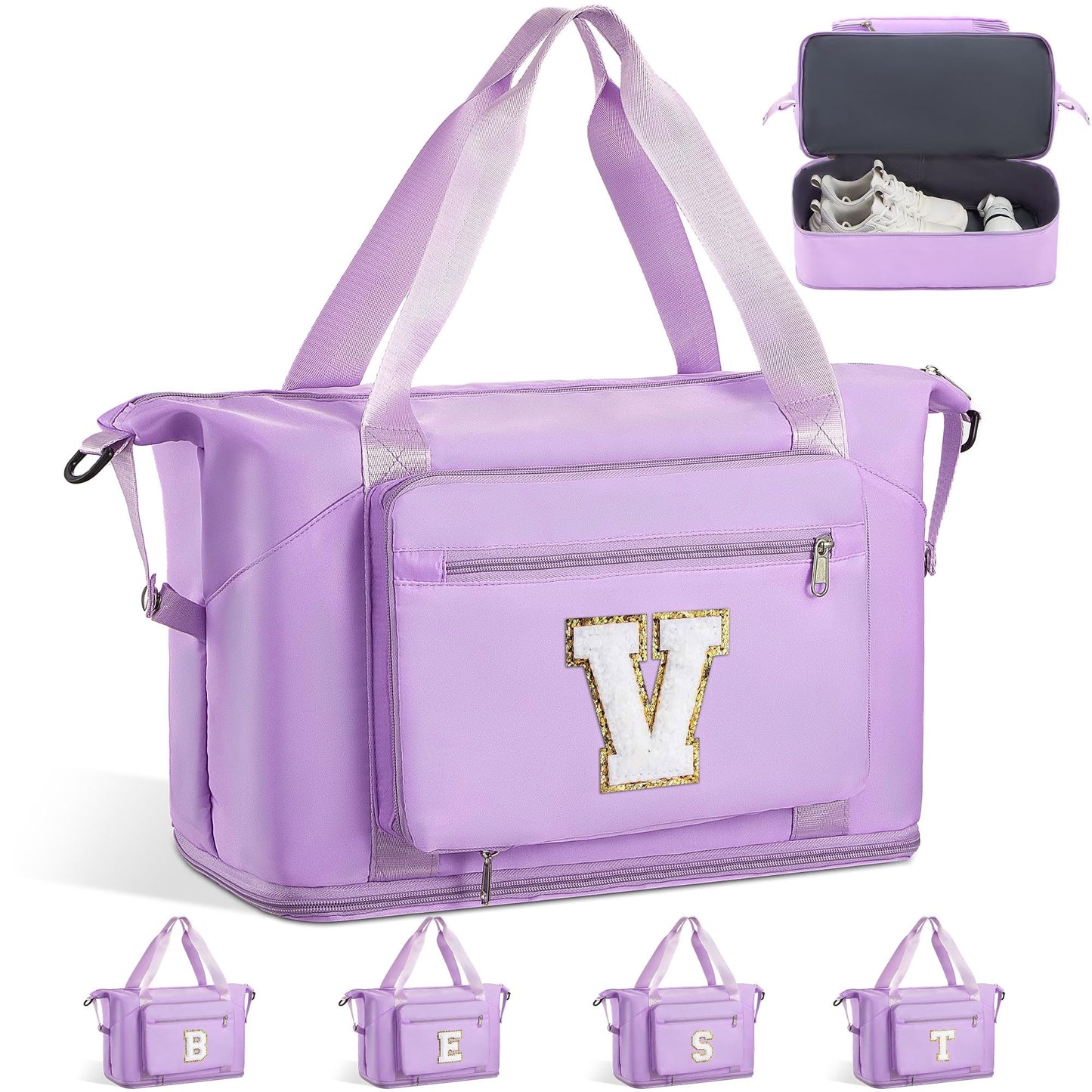 Wiabsi Women Girl Birthday Gifts Weekend Sleepover Overnight Duffle Bag