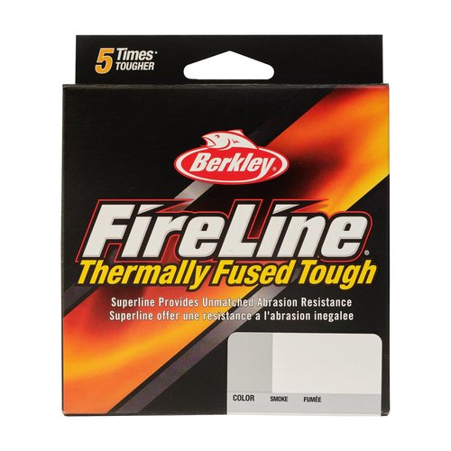 Berkley FireLine Superline Fishing Line, Crystal, 6lb, 2.7kg, 125yd, 114m, Suitable for Freshwater Environments
