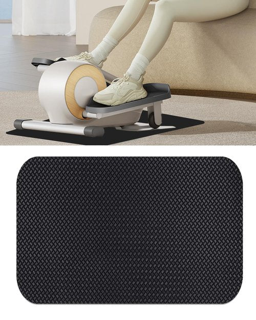 Double-Sided Non-Slip Elliptical Mat,Fitness Equipment mat Upgraded Workout Mat for Under Desk Elliptical