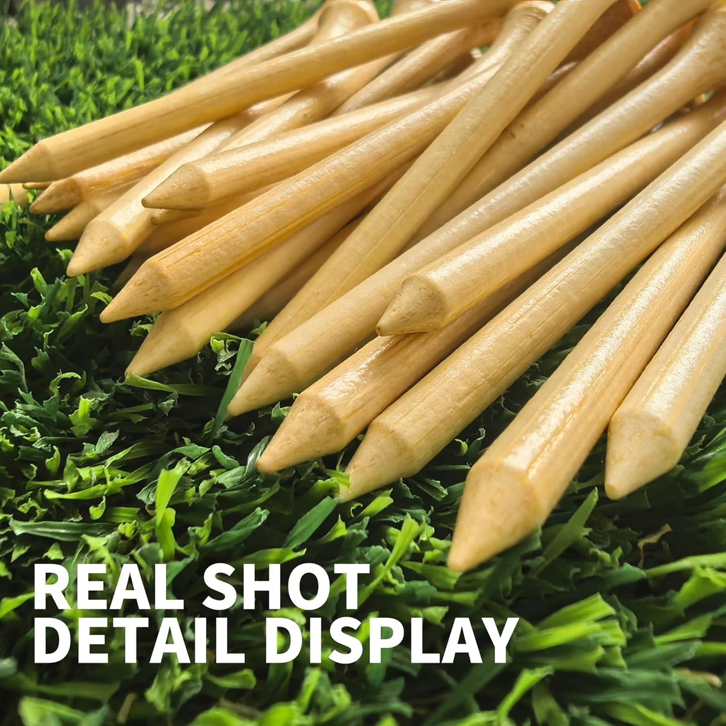 100-1000pcs Personalized Golf Tees, Printed with Your Name or Text Logo. Custom Bamboo Golf Tees, 3 1/4'' 2-3/4'' 2-1/8'', Personalized Golf Gifts