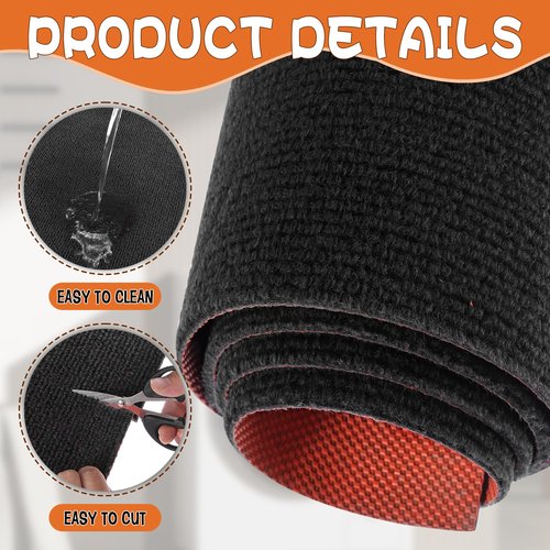 Under Washing Machine Mat, 63 x 36 Inches Large Non-Slip Waterproof Floor Washing Machine Mat Rubber Backing for Washer Dryer Fridge Refrigerator Floor Protection, Shock Absorbing Noise Reducing
