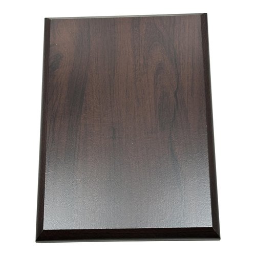 Express Medals 5 x 7 Inch Cherry Color DIY Blank Award Plaque with Beveled Edge Trophy Gift Plaques
