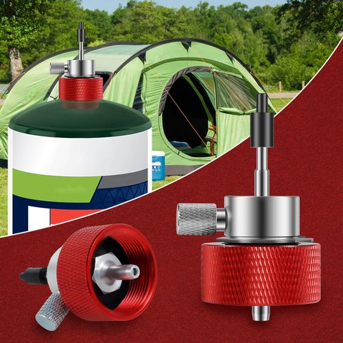 SHASUXTING Airsoft Propane Filling Adapter for Green Gas with Silicone Oil Propane Tank Airsoft Adapter Tank Propane Canister Filling Adapter for Outdoor Camping, Hiking, Mountaineering
