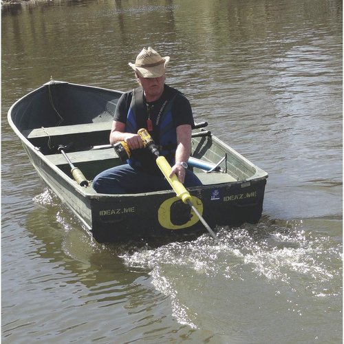 Drill Paddle for Canoe, Kayak, Raft, Boat, Outdoors, Pontoons, Fishing Tubes, Watercraft, Dingy, Sailboat