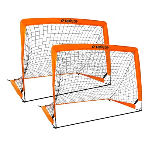 Portable Soccer Goals – Set of 2 | Durable, Easy-to-Set-Up Kids Soccer Nets for Backyard & Outdoor Play | Ideal Gift for Young Soccer Players