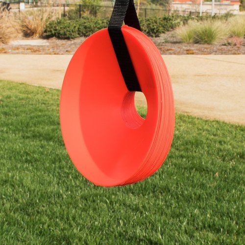 Training Cones for Soccer Basketball Football Practice Sports Accessories for Agility Training 20/40/60 Pack (20)