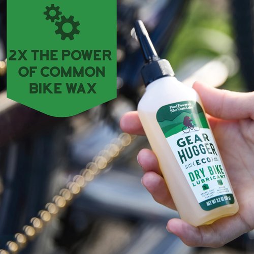 Dry Bike Chain Lube (3.2 oz, Pack of 1) ??Eco-Friendly Plant-Based Bike Lubricant ??Bike Chain Cleaner, Dry Conditions ??No Teflon, No Petroleum, No PTFE